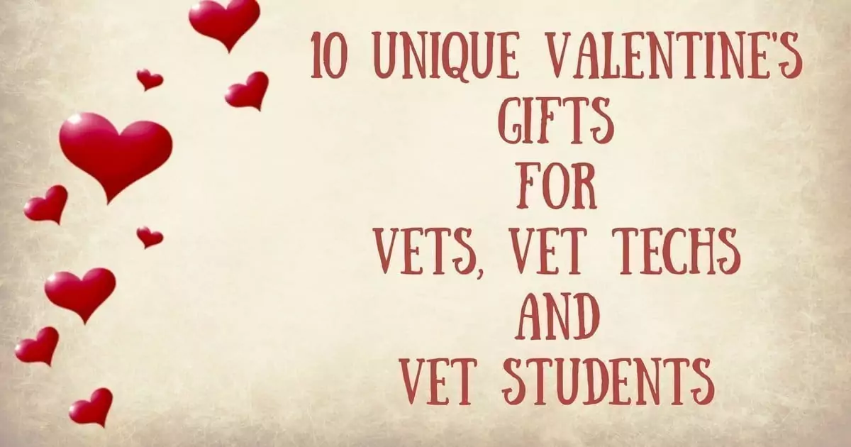 10 Unique Valentines gifts for Vets Vet Techs Vet Students I Love Veterinary - Blog for Veterinarians, Vet Techs, Students