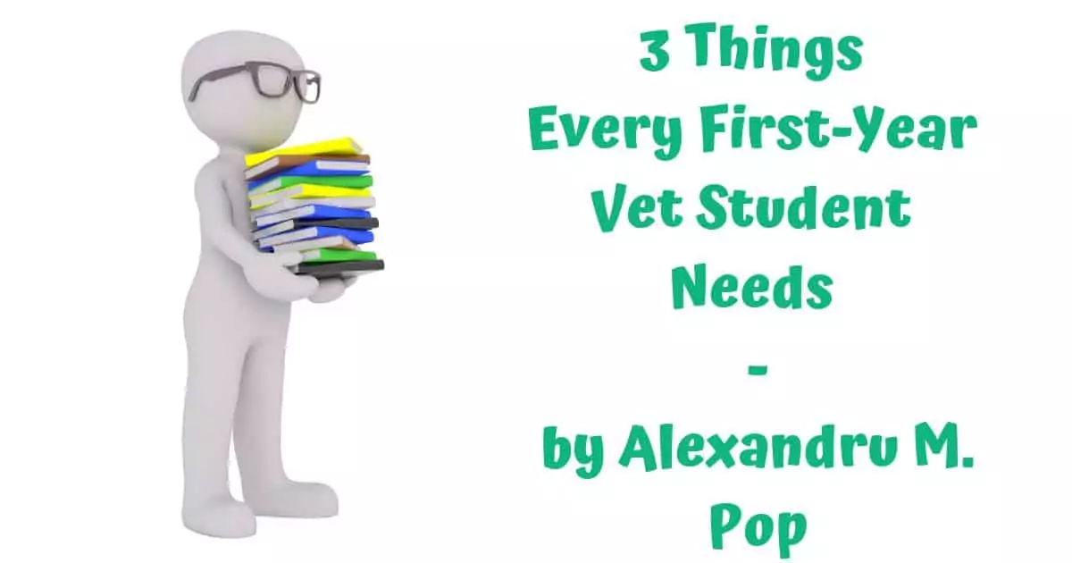 3 Things Every First-Year Vet Student Needs