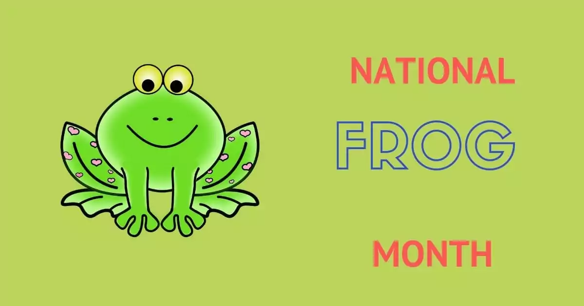 National frog month