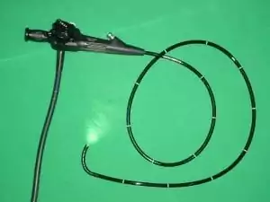 A flexible endoscope
