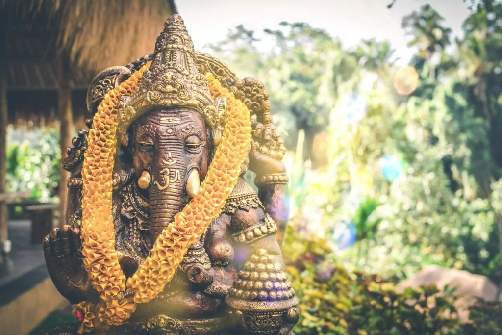 Ganesha, the elephant god