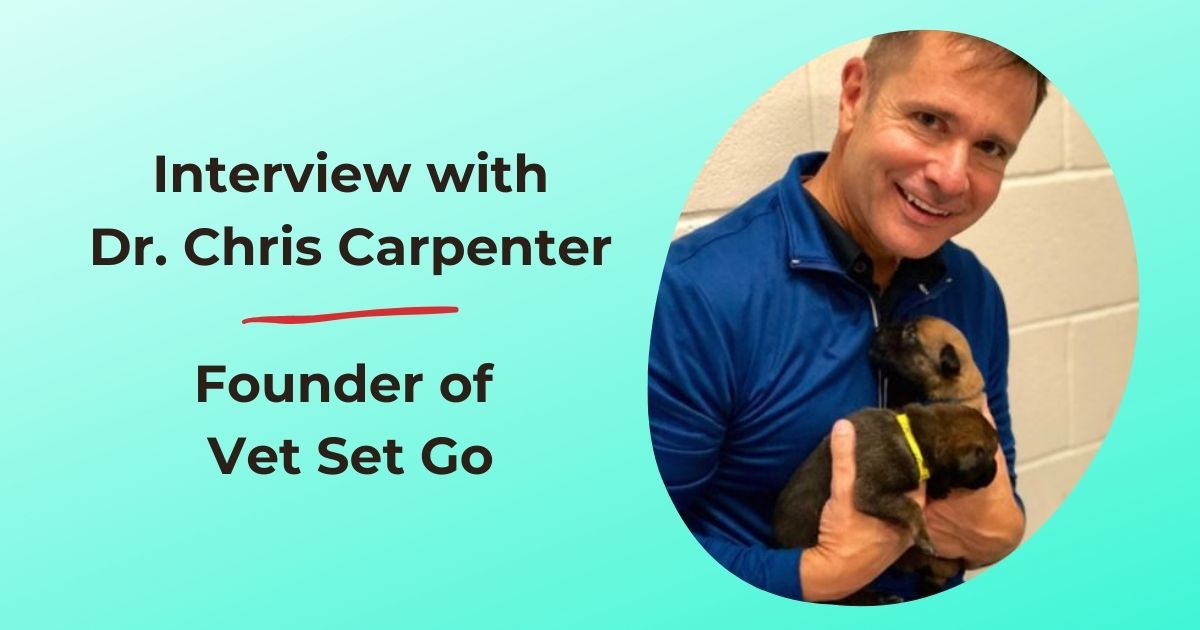 Entrevista con el veterinario Dr. Chris Carpenter listo