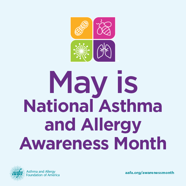 Asthma and Allergy Awareness month