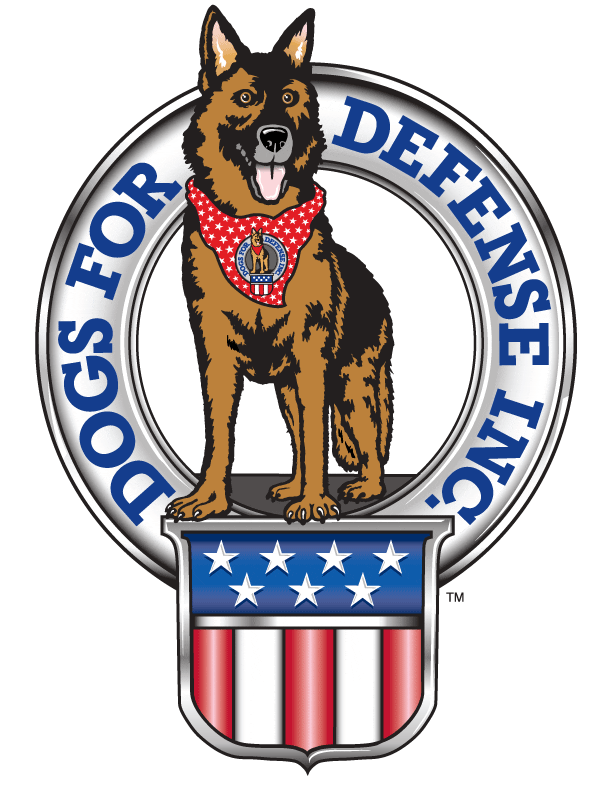 Dogs for Defense logo