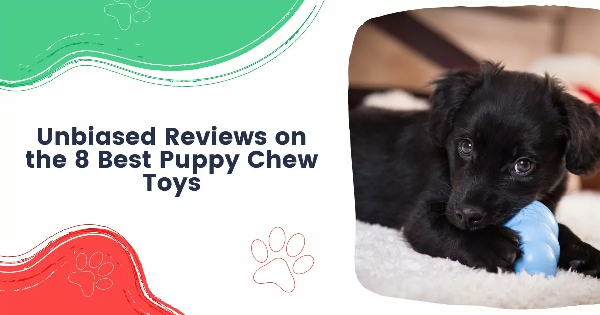 best puppy chew toys