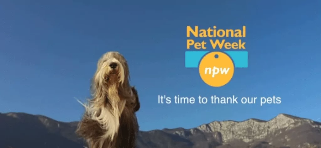national pet week banner