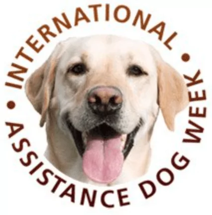 international assistance dog week banner