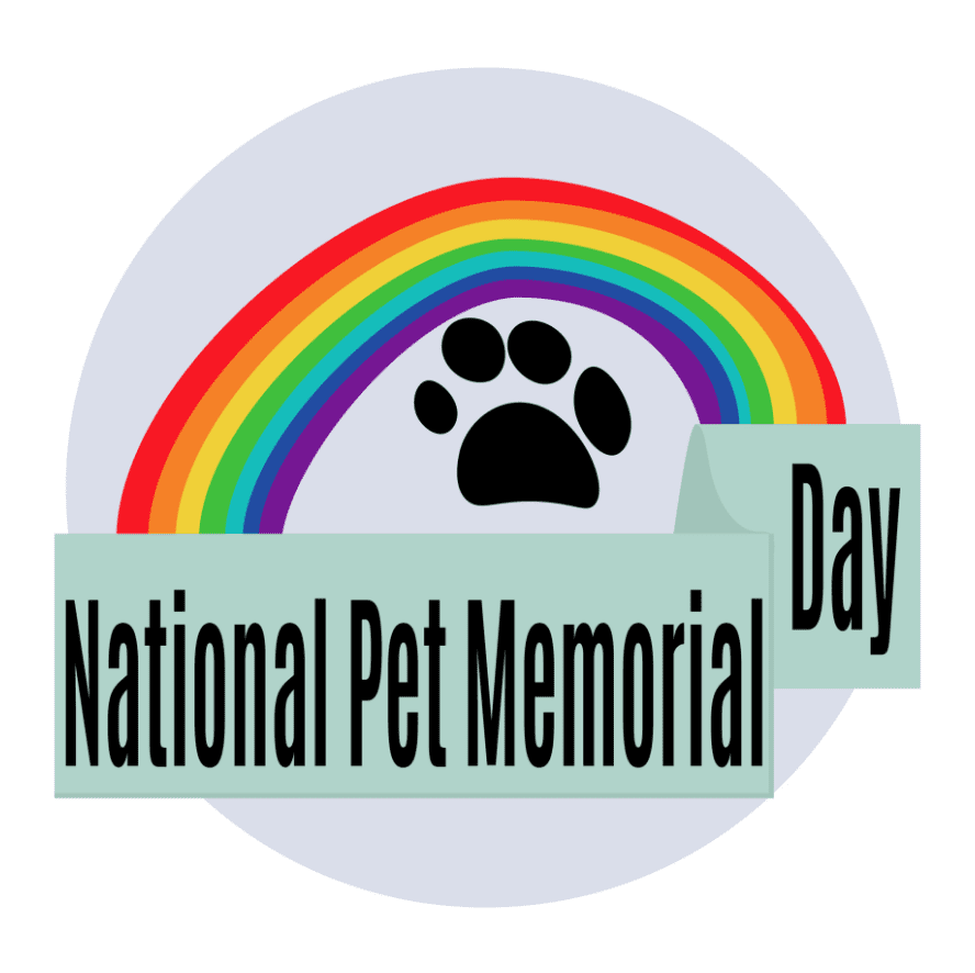 national pet memorial day banner