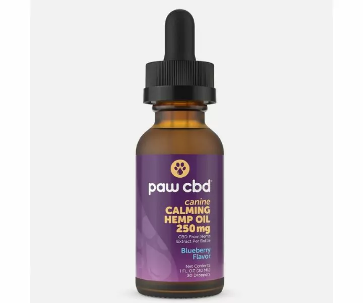Paw CBD calming oil tincture for dogs